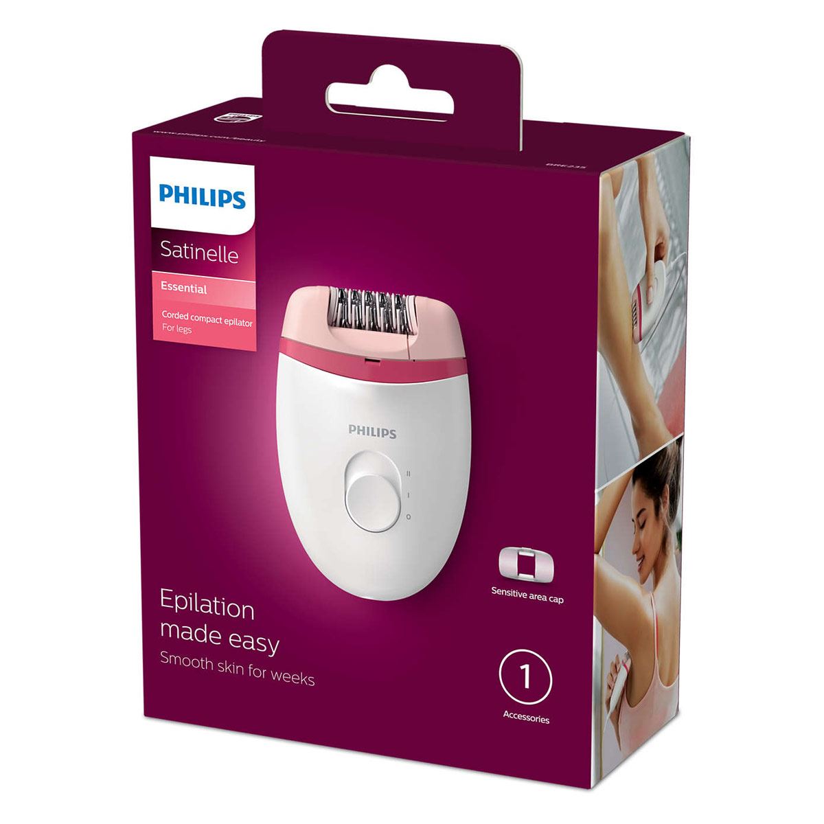 Depiladora Satinelle Philips Essential BRE235