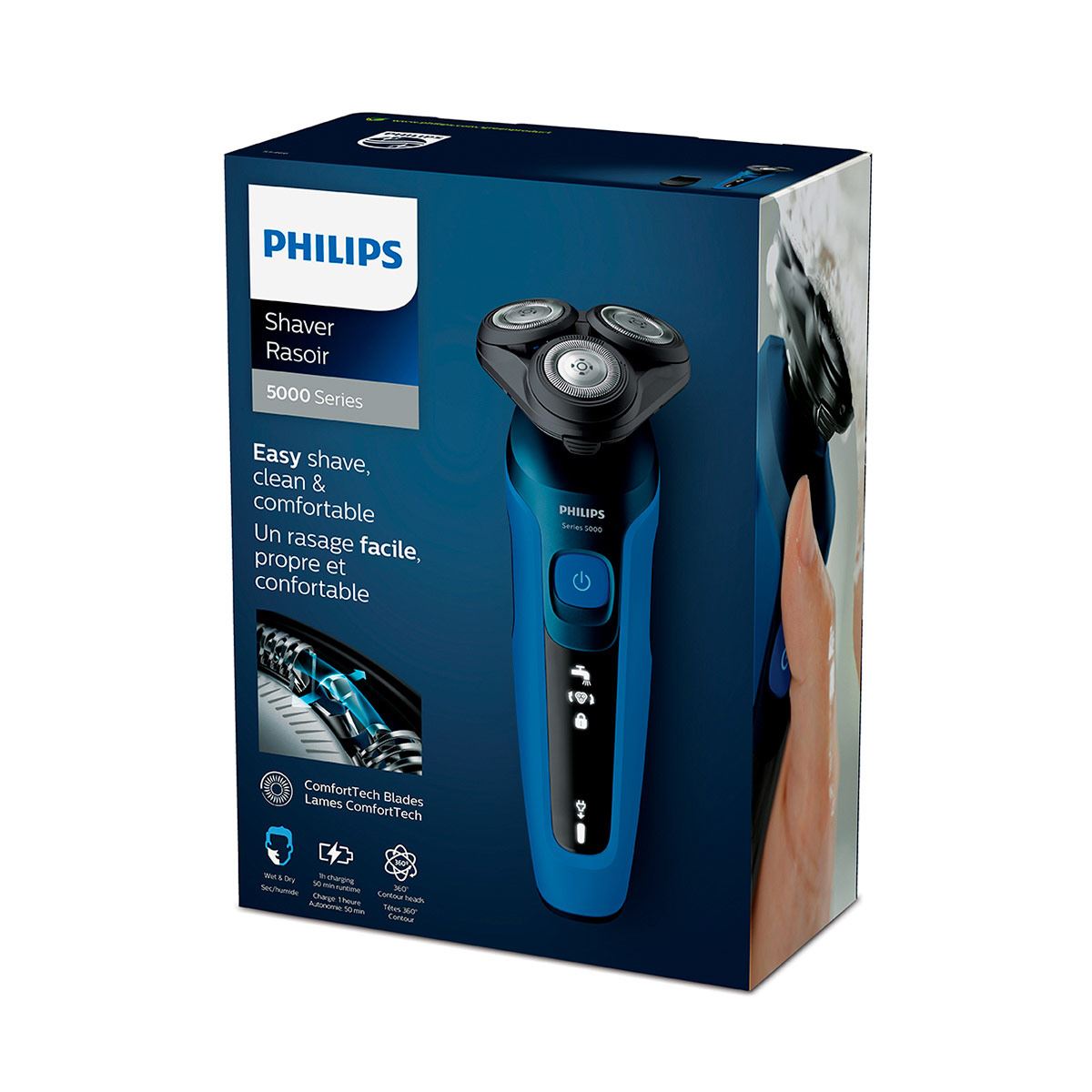 Rasuradora Inalámbrica Philips Mg573 Cuidado Personal Hombre