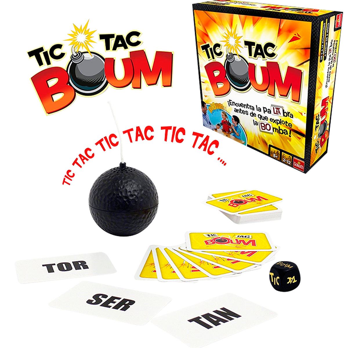Juego de mesa tic tac boum