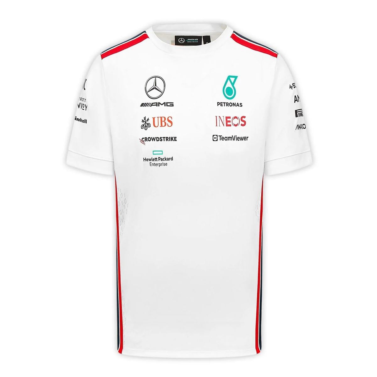 Camiseta polo de hombre Team Black Mercedes AMG F1 2023 Negro, Ropa \  Camisas de polo Equipo \ Equipos de Fórmula 1 \ Mercedes