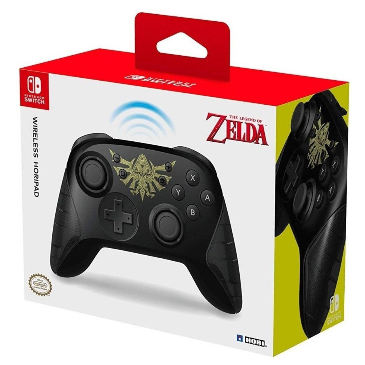 Control Para Nintendo Switch Zelda Inalámbrico Negro