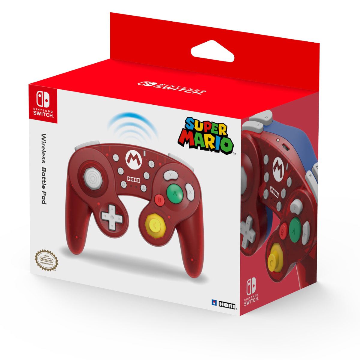 Control Nintendo Switch battle pad Mario inalámbrico