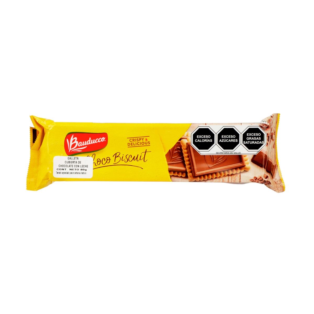 Galleta cubierta de chocolate con leche Choco Biscuits 80grs