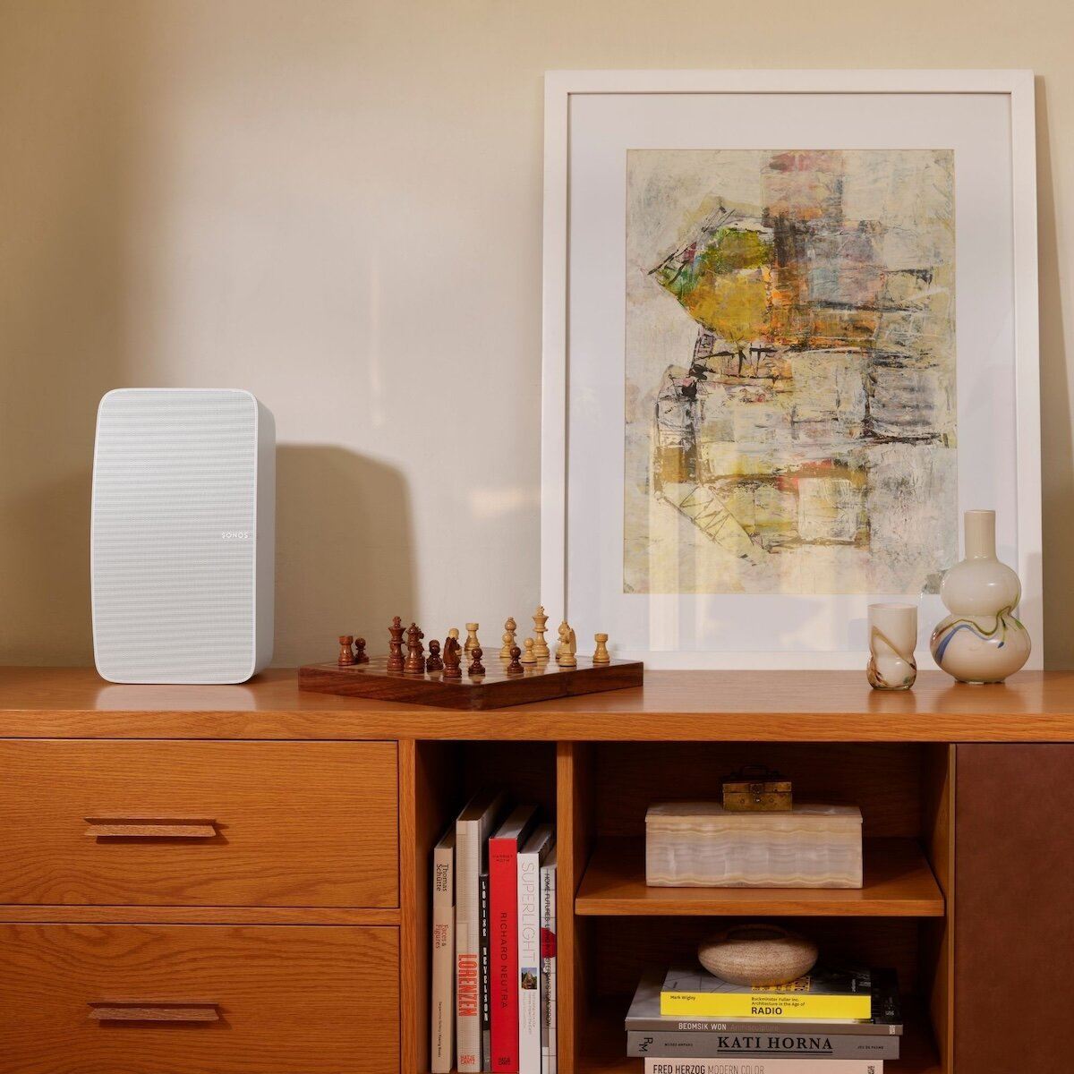 Bocina Sonos Five de Alta Fidelidad Para Sonido Superior Blanca