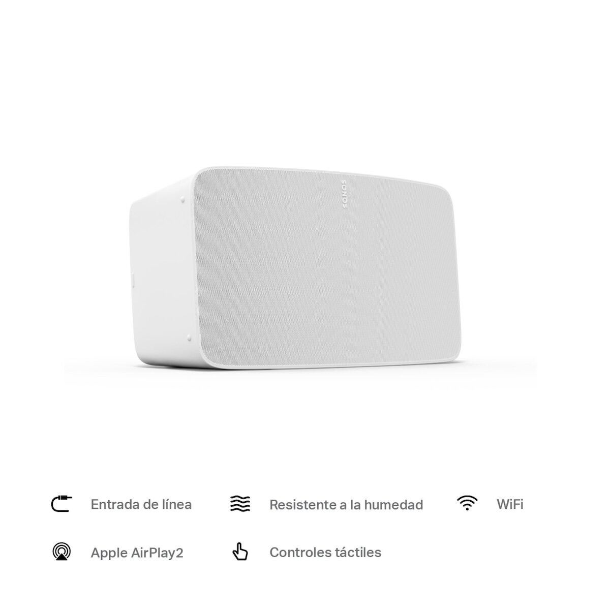 Bocina Sonos Five de Alta Fidelidad Para Sonido Superior Blanca