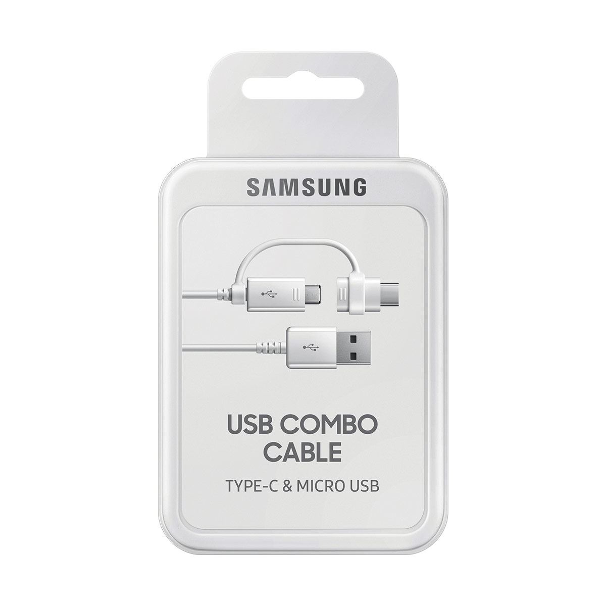 Cable Samsung Micro USB y Tipo C