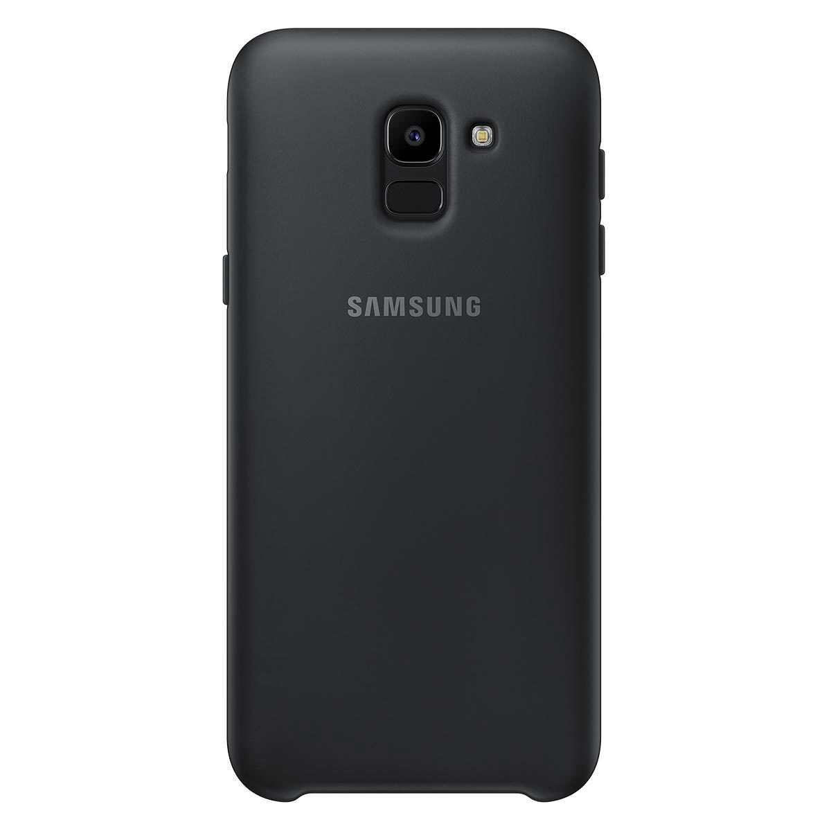 Funda Galaxy J6 Negro Doble Capa