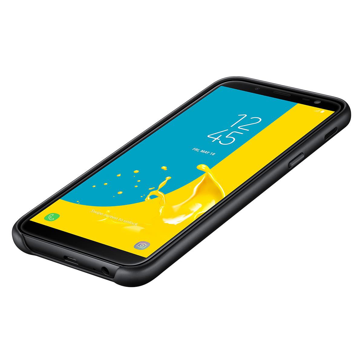 Funda Galaxy J6 Negro Doble Capa