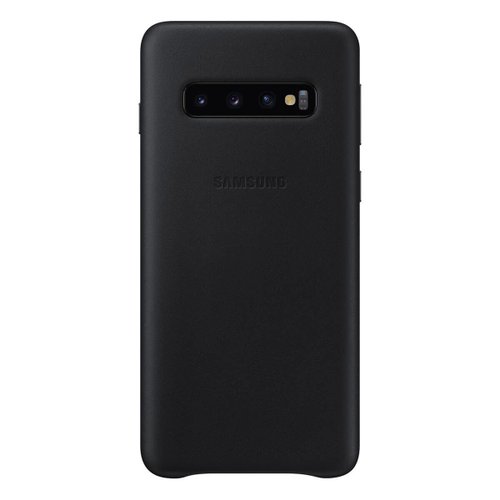 Funda para Galaxy S10 Color Negro Leather Cover Samsung