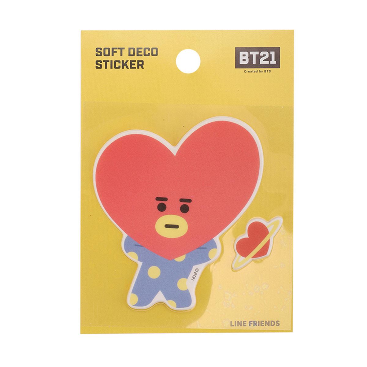 Sticker Deco Soft BT21 Tata