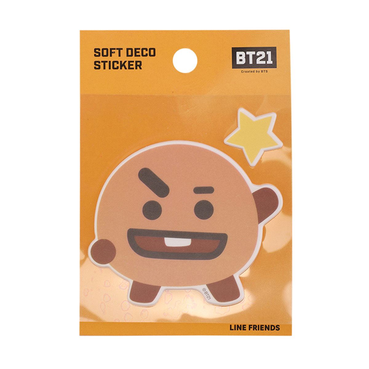 Sticker Deco Soft BT21 Shooky