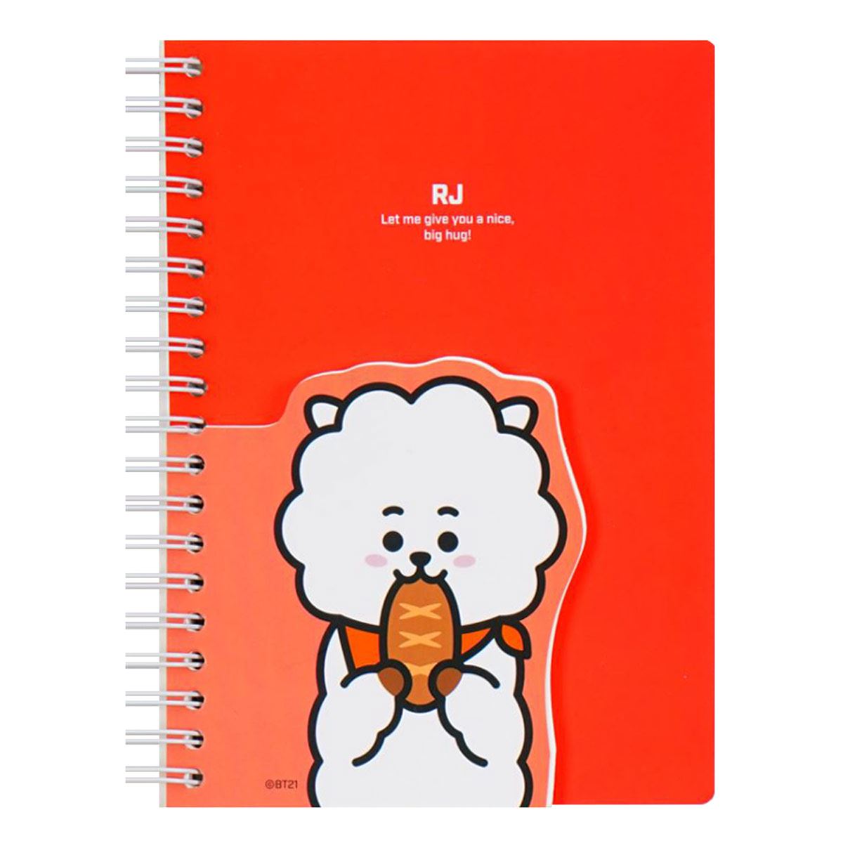 Cuaderno De Doble Capa Con Personaje RJ Línea BT21