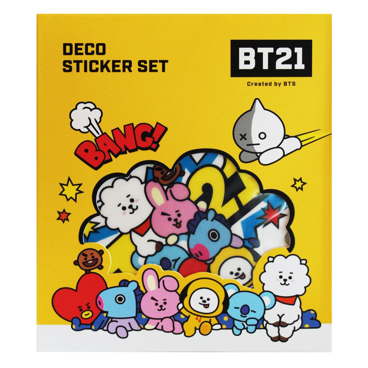 Sticker Comic Pop Line Friends Línea BT21