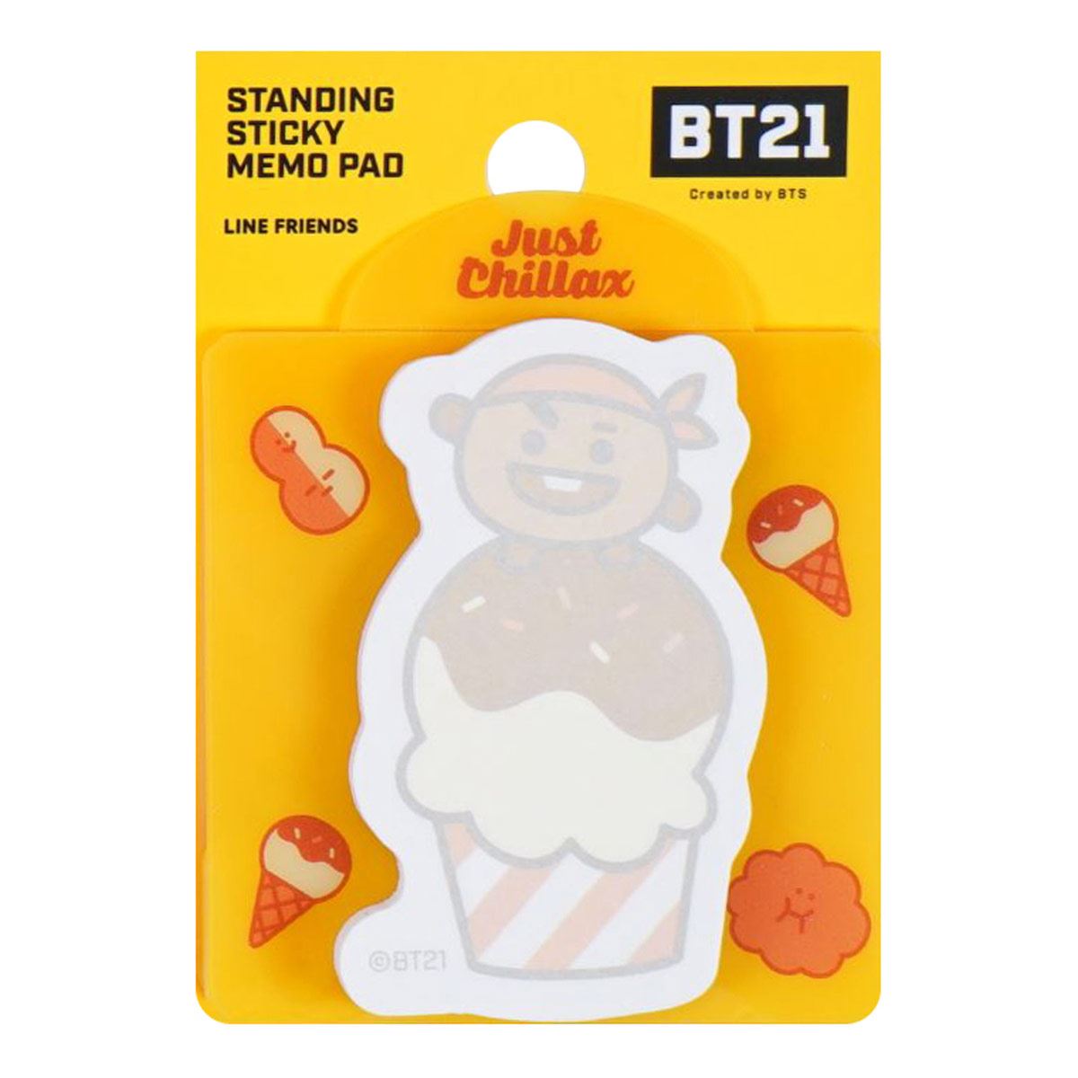 Memo Pequeño Personaje Shooky Línea BT21