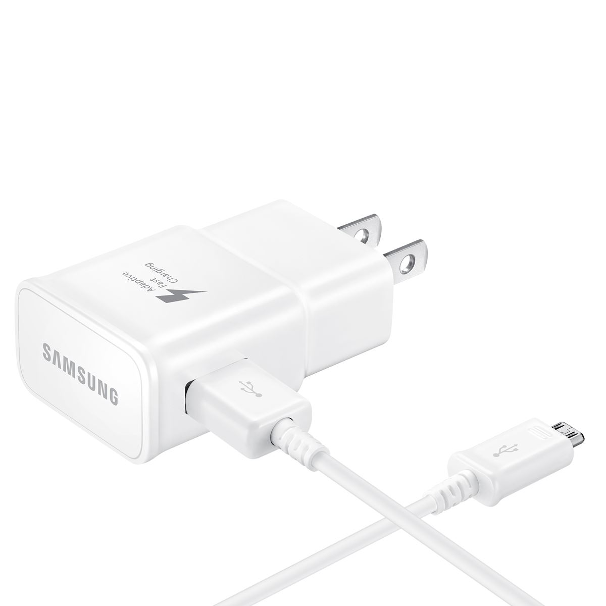 Adaptador Universal viaje micro USB 2000mah fast charger blanco