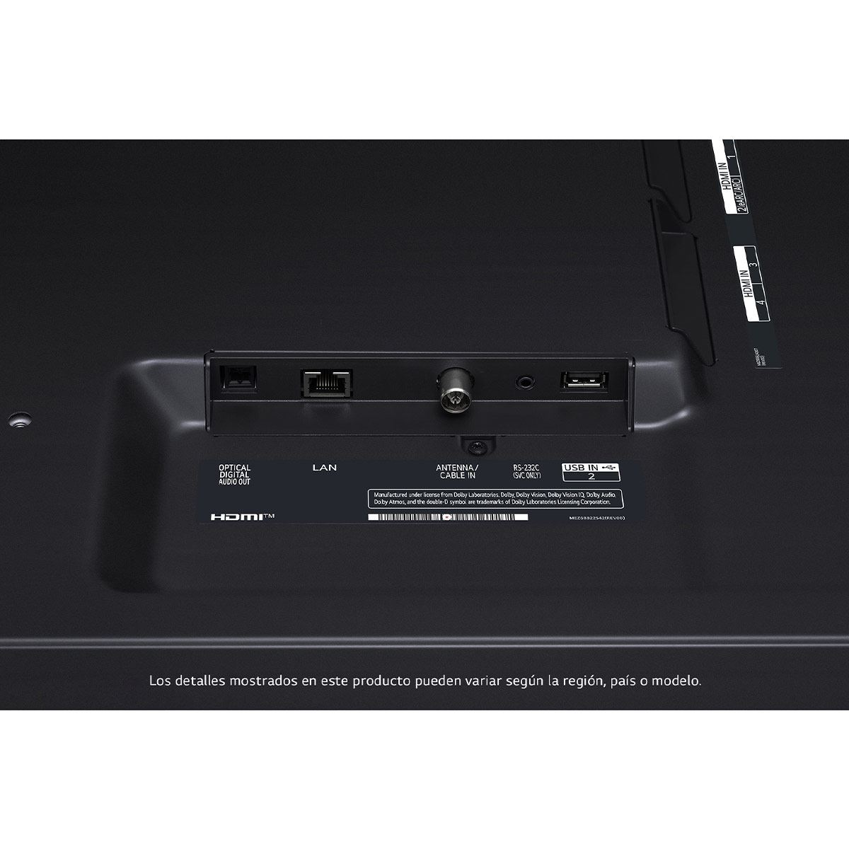 Pantalla LG 75 pulgadas 4K THINQ 75QNED75SRA