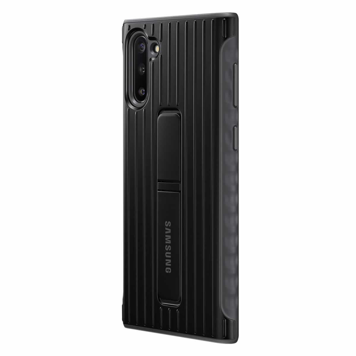 Funda Protective Standing Cover Negra Para Samsung Note 10