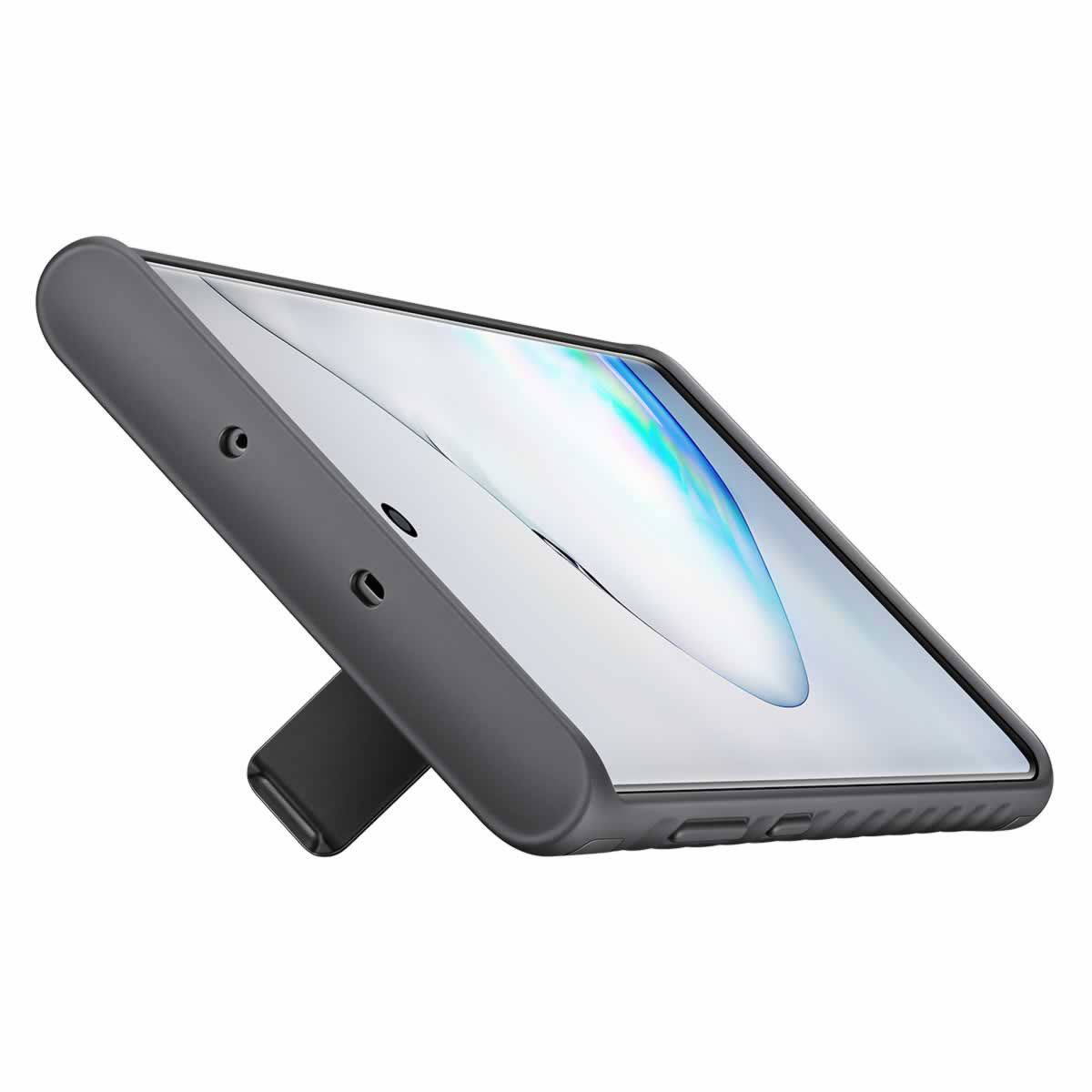 Funda Protective Standing Cover Negra Para Samsung Note 10