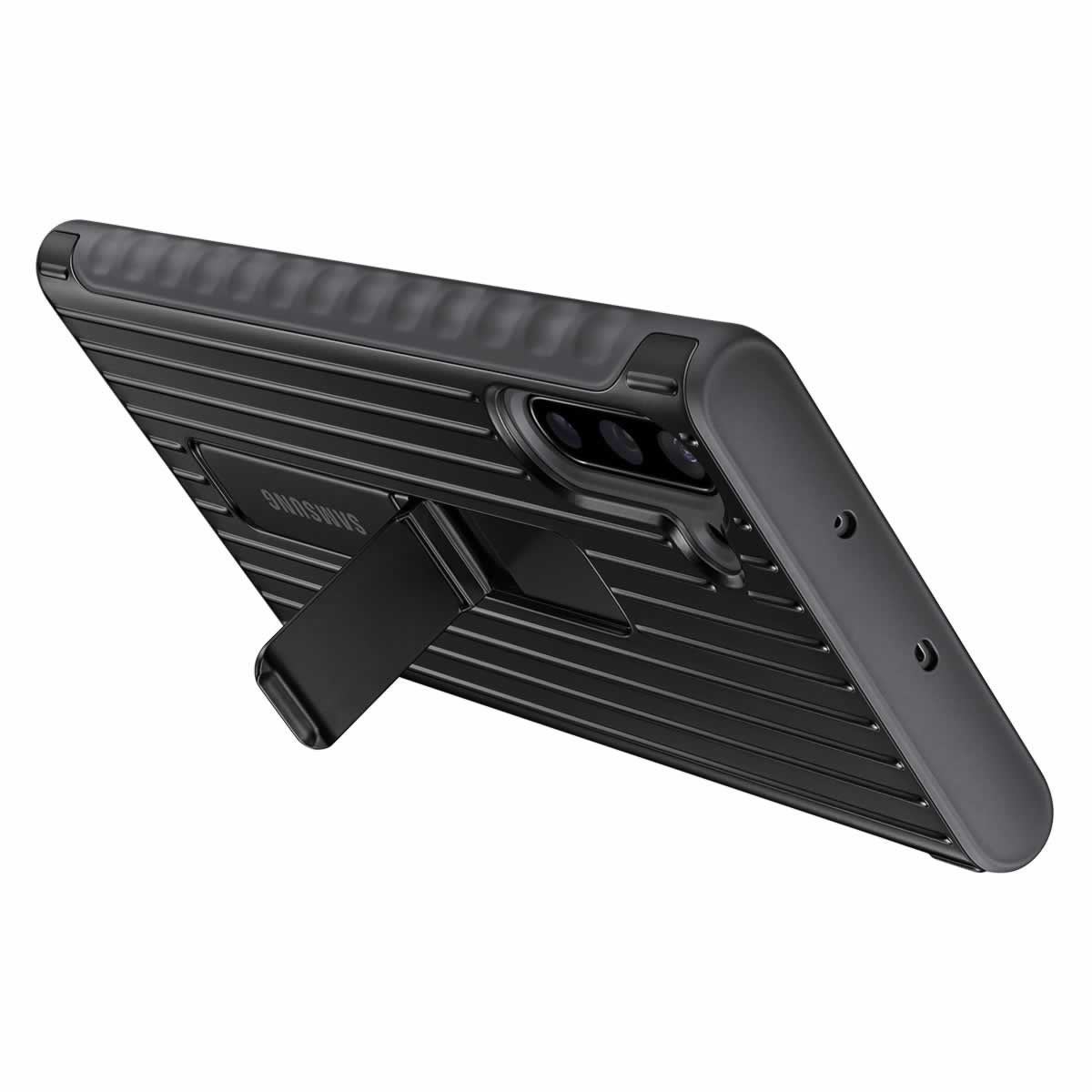 Funda Protective Standing Cover Negra Para Samsung Note 10