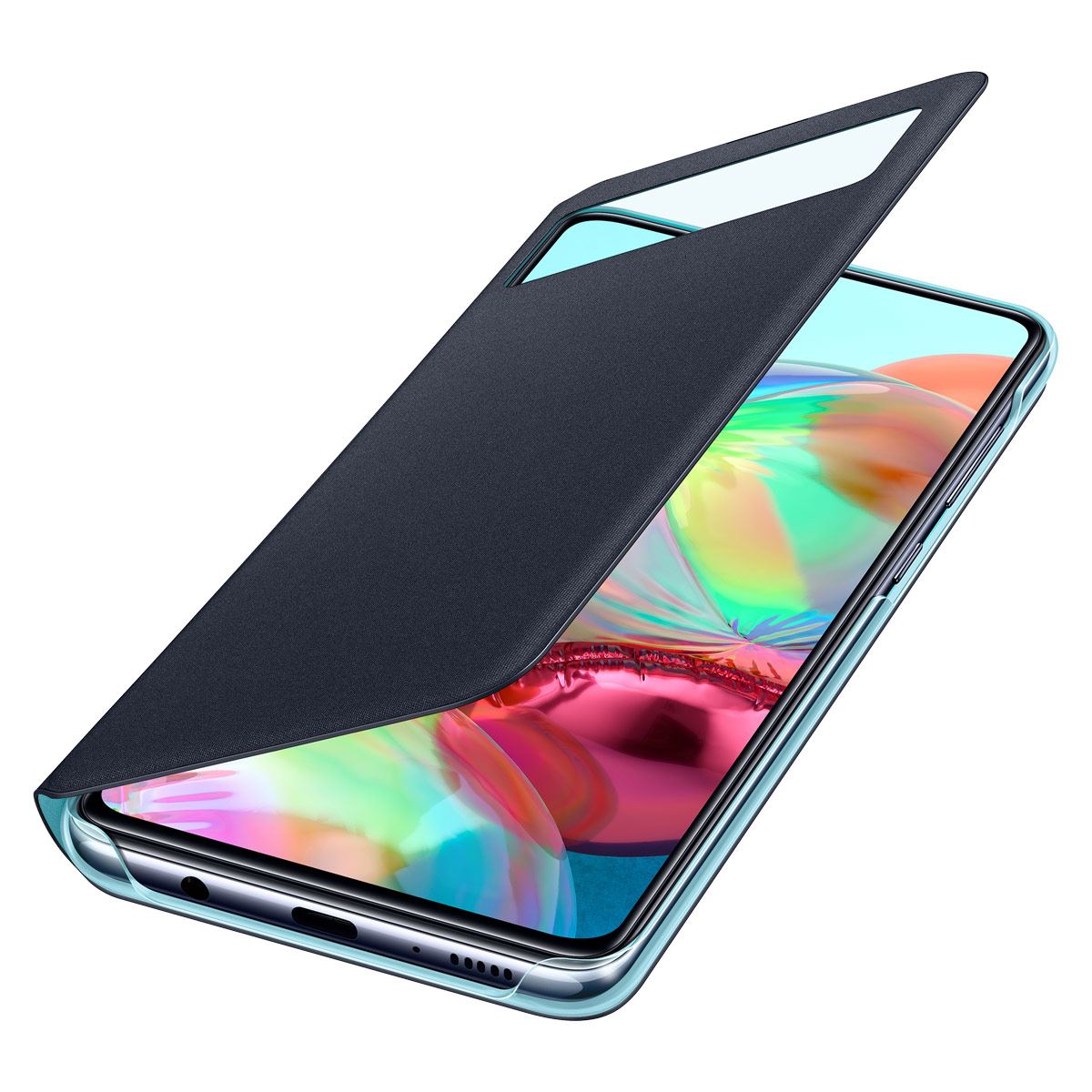 Funda Samsung A71 View Cover Negra