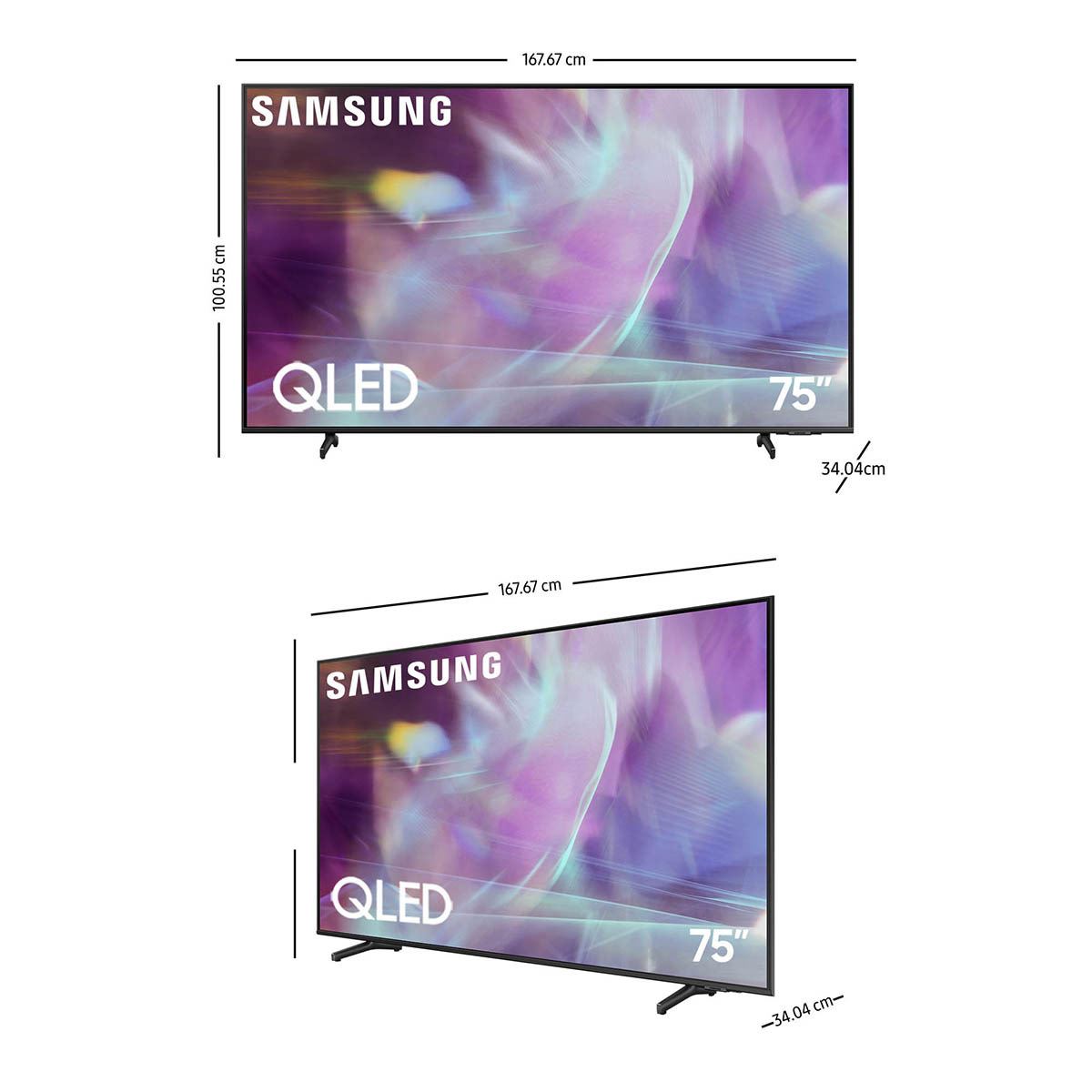 Pantalla QLED Samsung  75 pulgadas 4K