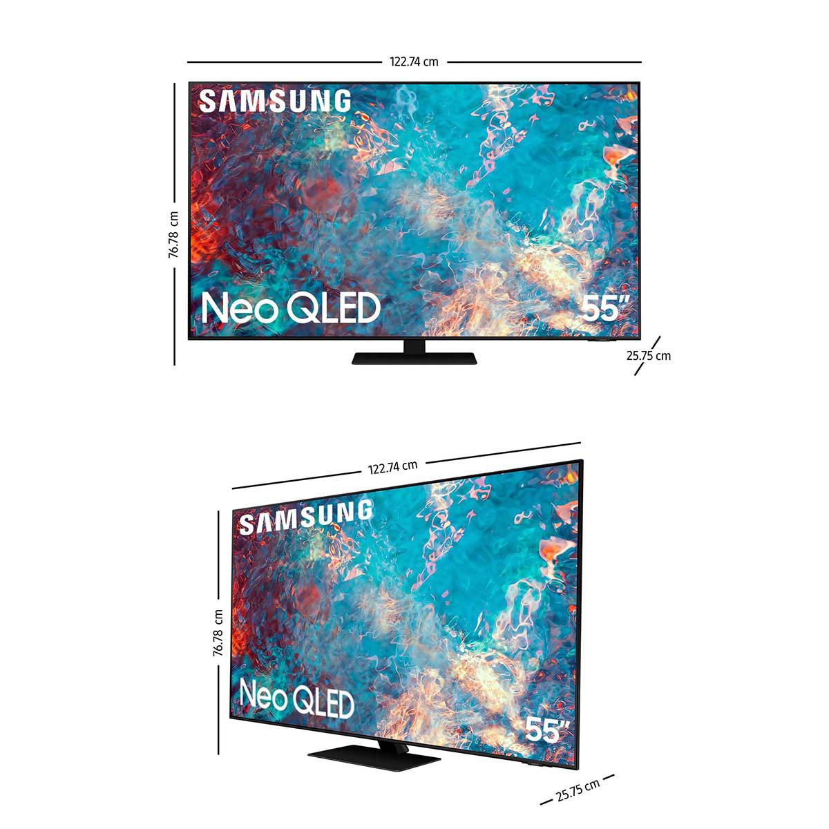 Pantalla QLED Samsung 55 pulgadas 4K Smart TV