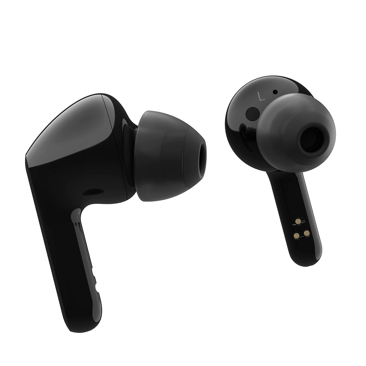 LG TONE Free FN4 - Audífonos Inalámbricos Bluetooth con Geles para oído Hipoalergénicos de Grado Médico  - Negros