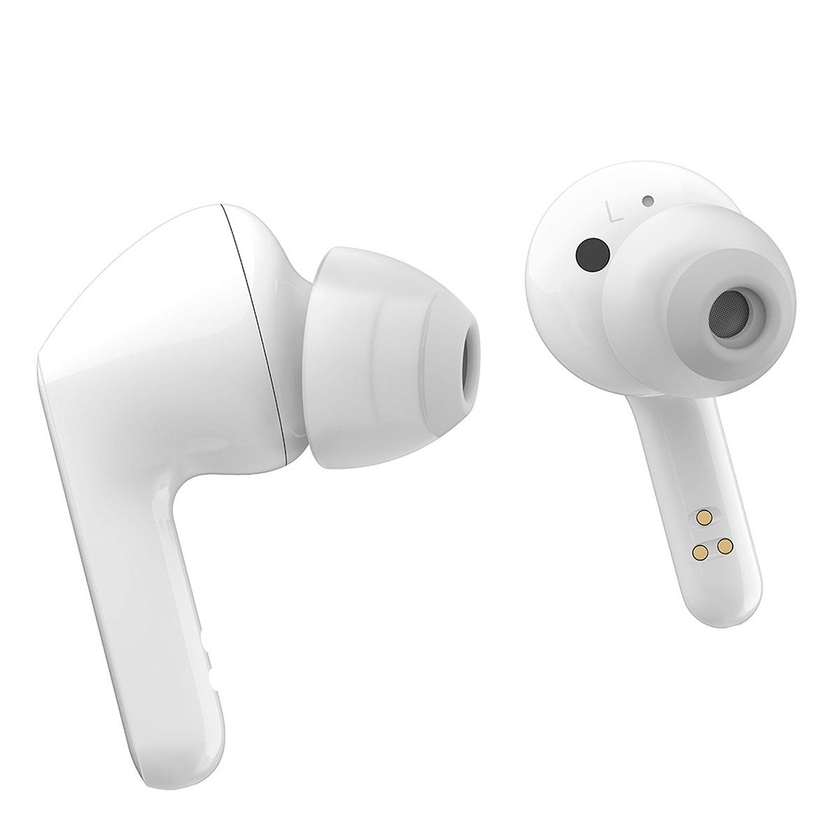 LG TONE Free FN5W - Audífonos Inalámbricos Bluetooth con Carga Inalámbrica - Blancos