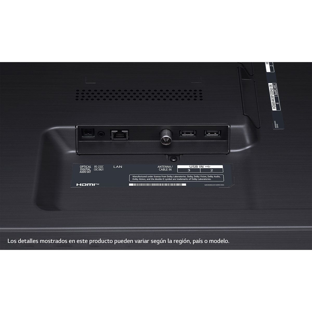 Pantalla LG QNED TV 75 Pulgadas 4K SMART TV