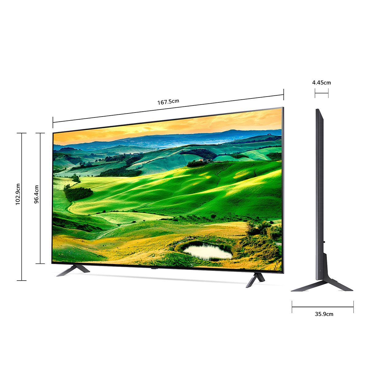 Pantalla LG QNED TV 75 Pulgadas 4K SMART TV