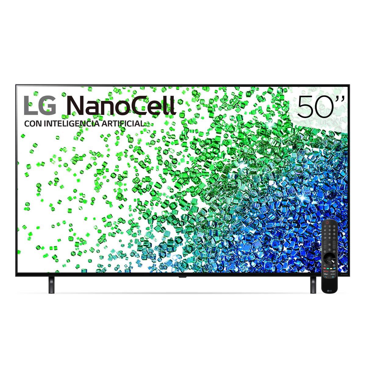 Pantalla AI ThinQ LG 50 Pulgadas NanoCell 4K 50NANO80SPA