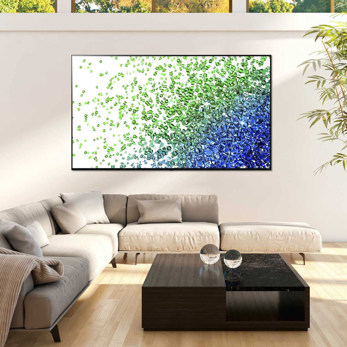 Pantalla AI ThinQ LG 50 Pulgadas NanoCell 4K 50NANO80SPA