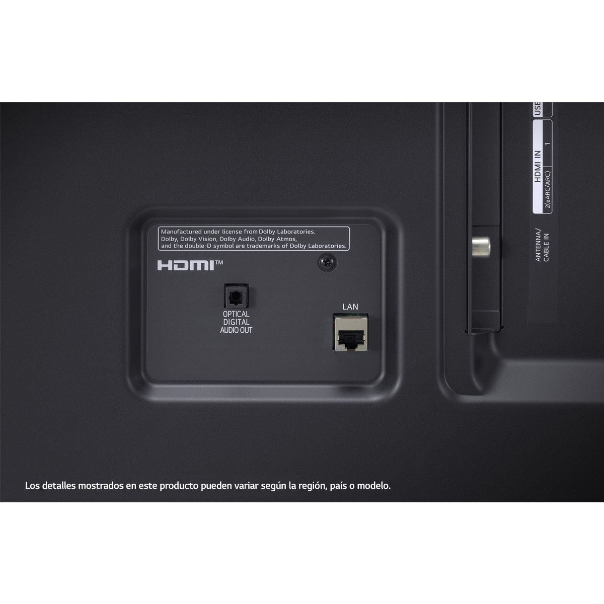 Pantalla  LG UHD TV AI ThinQ 4K 70" 70UP7750PSB