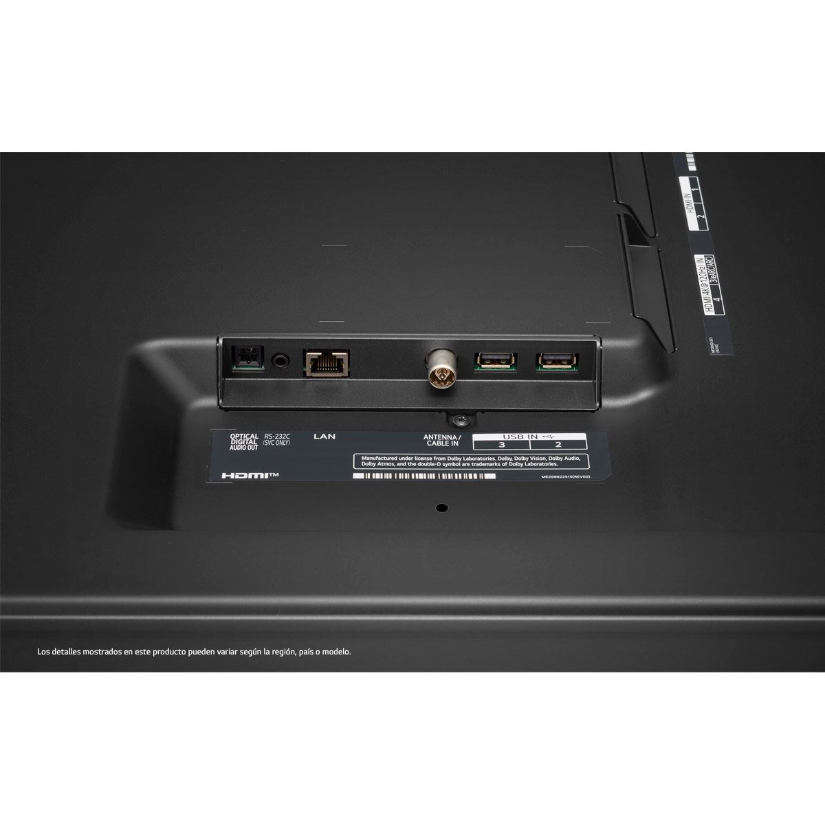 Pantalla LG UHD TV AI ThinQ 4K 86" 86UP8050PSB