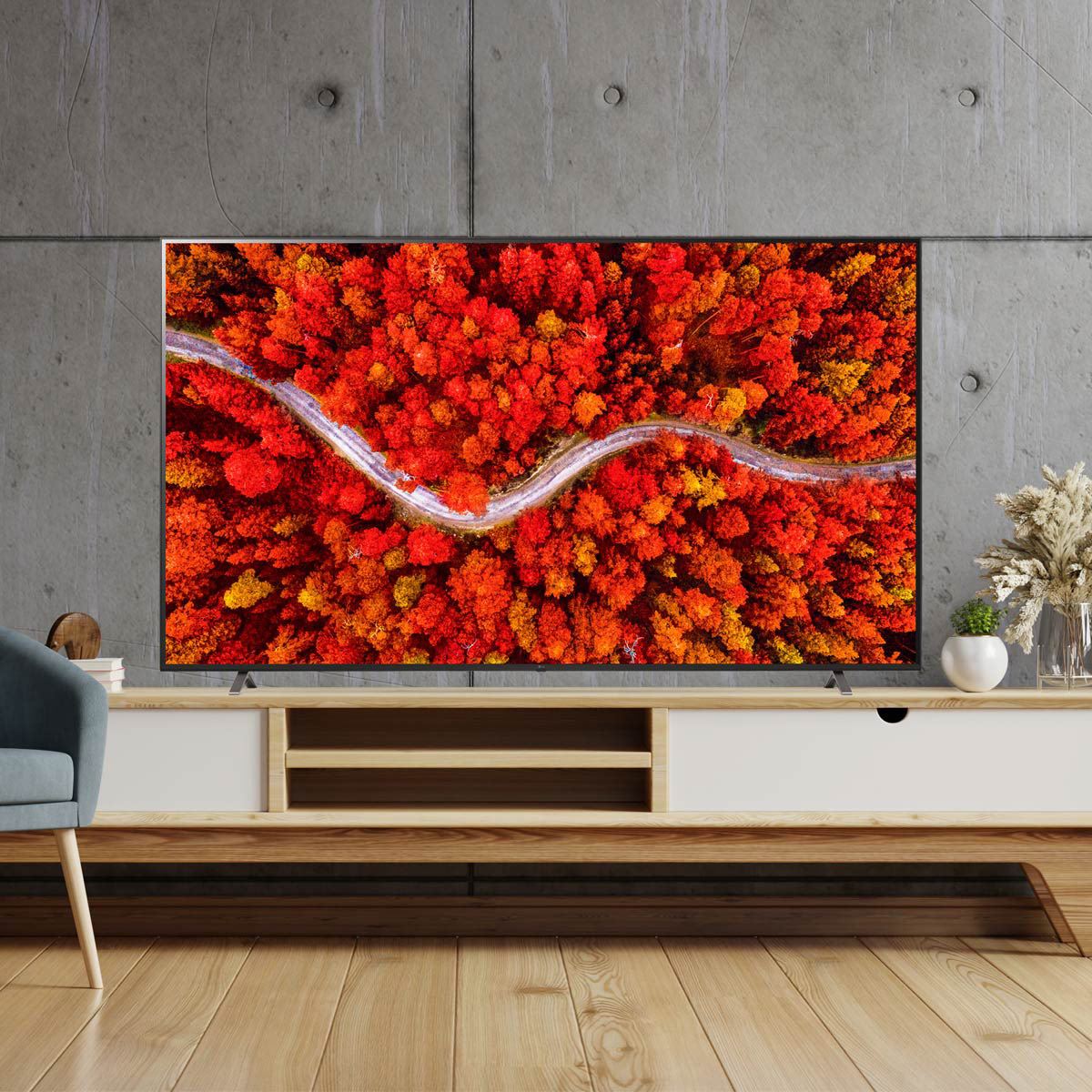 Pantalla LG UHD TV AI ThinQ 4K 86" 86UP8050PSB