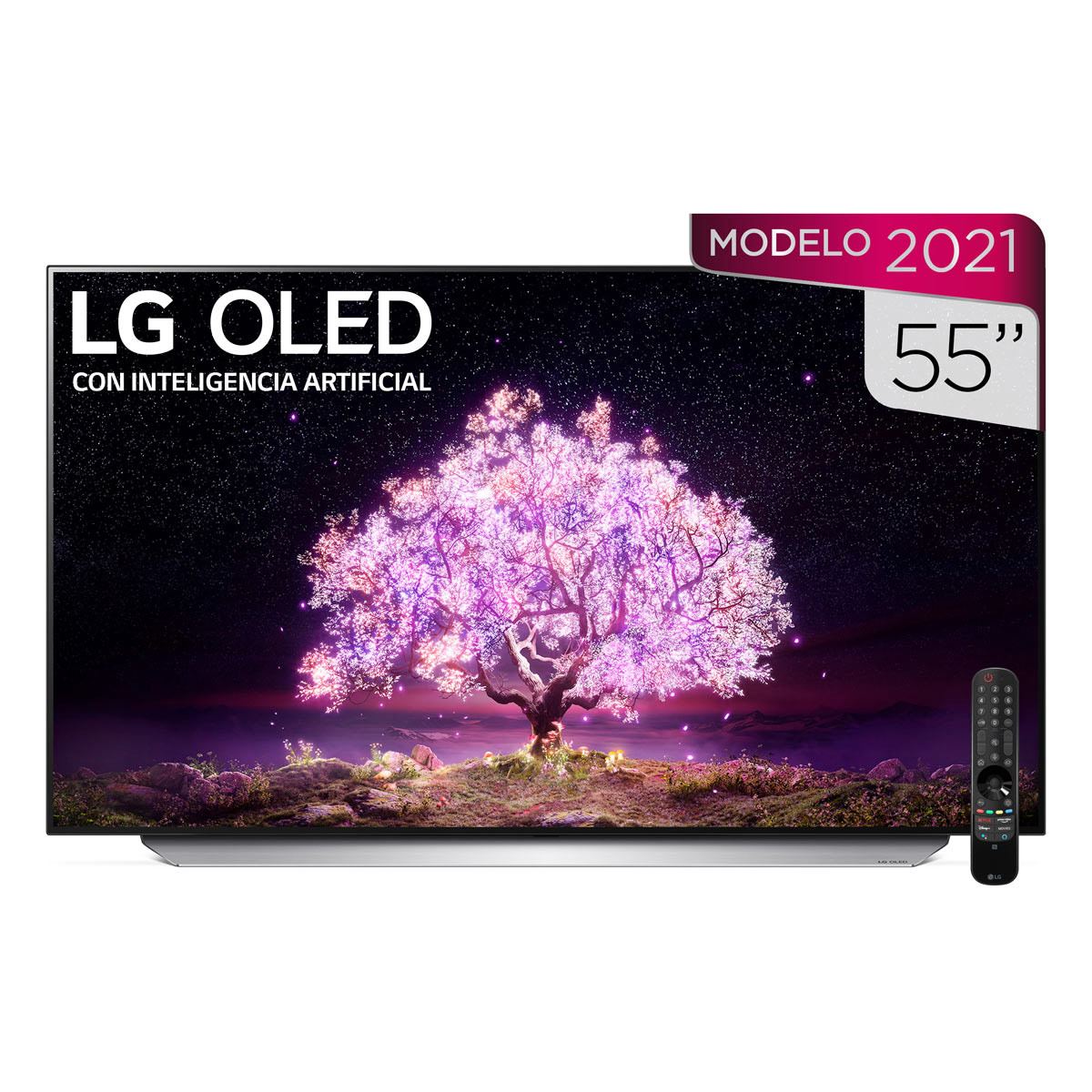 Pantalla LG OLED TV 55 Pulgadas AI ThinQ 4K
