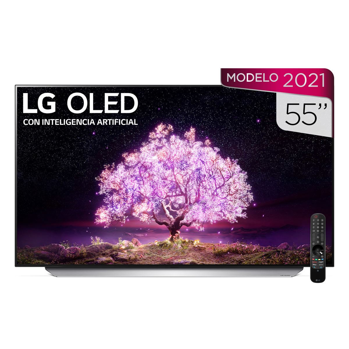 Pantalla LG 55 4K Smart TV OLED OLED55C1PSA AI ThinQ (2021