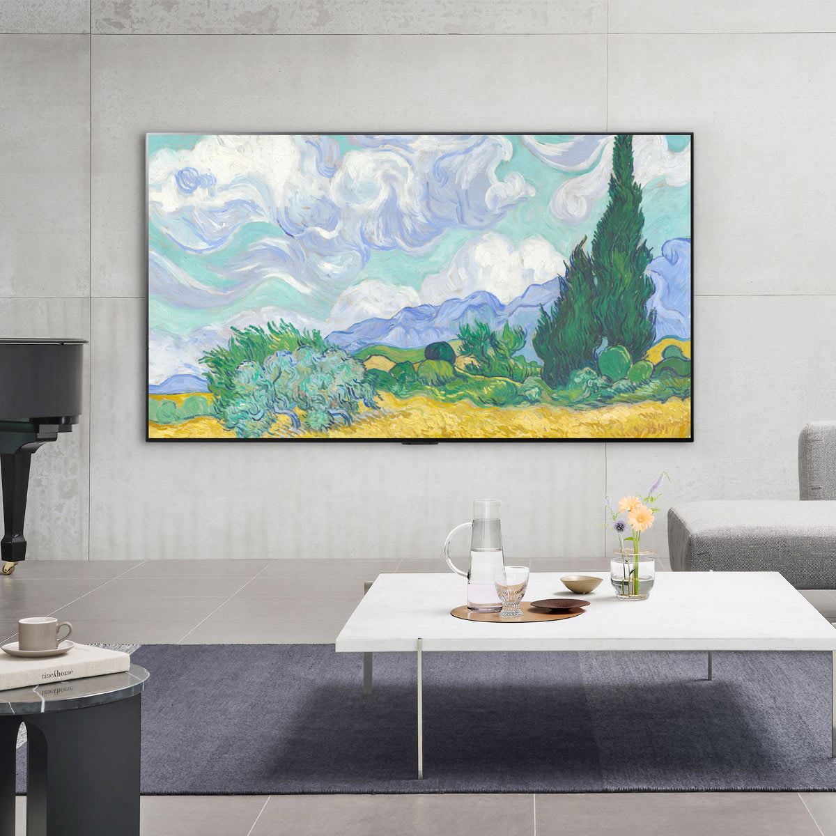 Pantalla LG 77 pulgadas OLED EVO TV AI ThinQ 4K