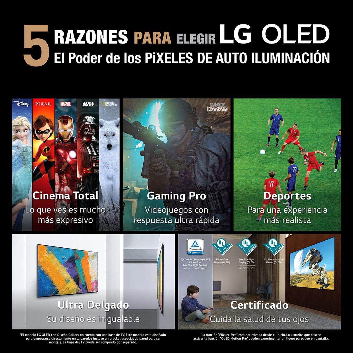 Pantalla LG 77 pulgadas OLED EVO TV AI ThinQ 4K