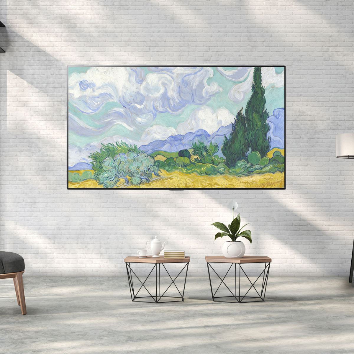 Pantalla LG 77 pulgadas OLED EVO TV AI ThinQ 4K