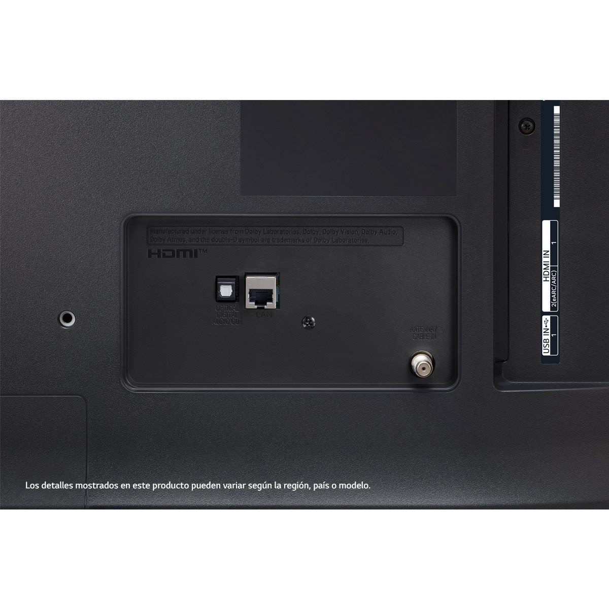 Pantalla AI ThinQ LG 43 Pulgadas 4K UHD 43UP7500PSF