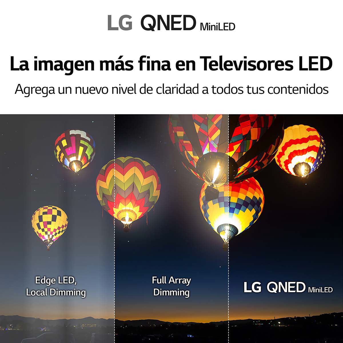 Pantalla LG 65 pulgadas QNED MiniLED 4K TV AI ThinQ 65QNED90SPA