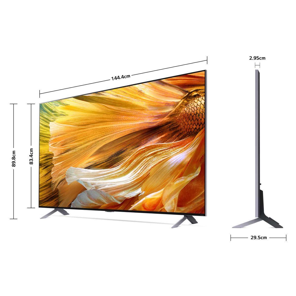 Pantalla LG 65 pulgadas QNED MiniLED 4K TV AI ThinQ 65QNED90SPA