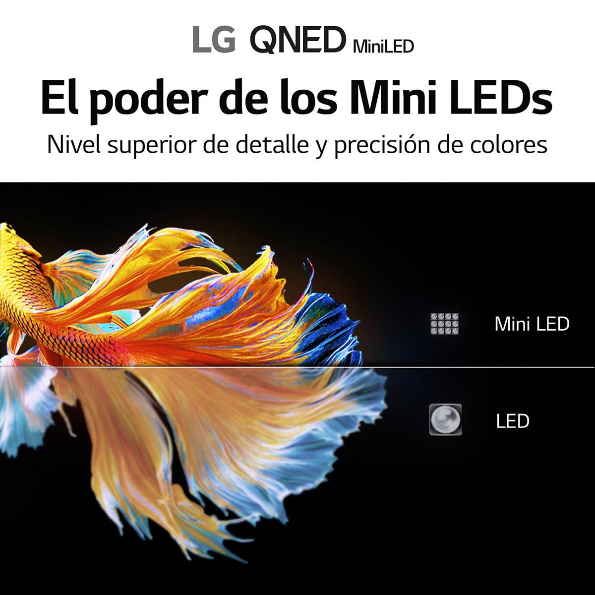 Pantalla LG 65 pulgadas QNED MiniLED 4K TV AI ThinQ 65QNED90SPA