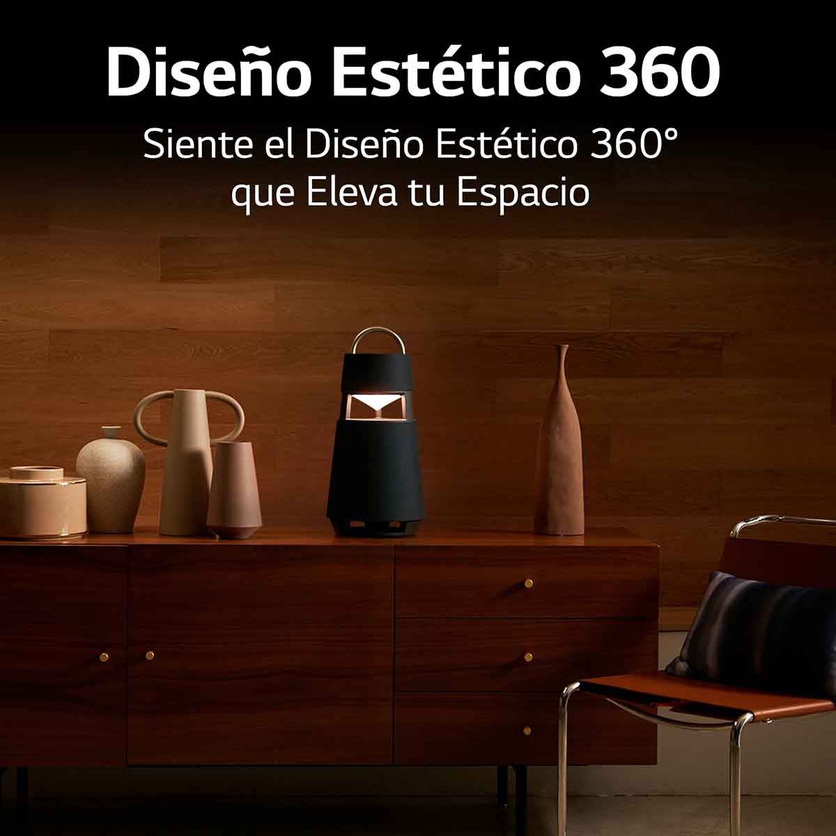 Bocina LG XBOOM 360 RP4 Negra