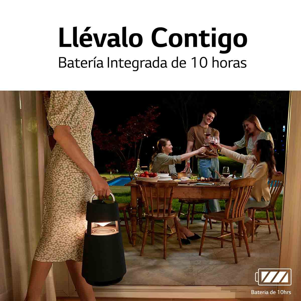 Bocina LG XBOOM 360 RP4 Negra