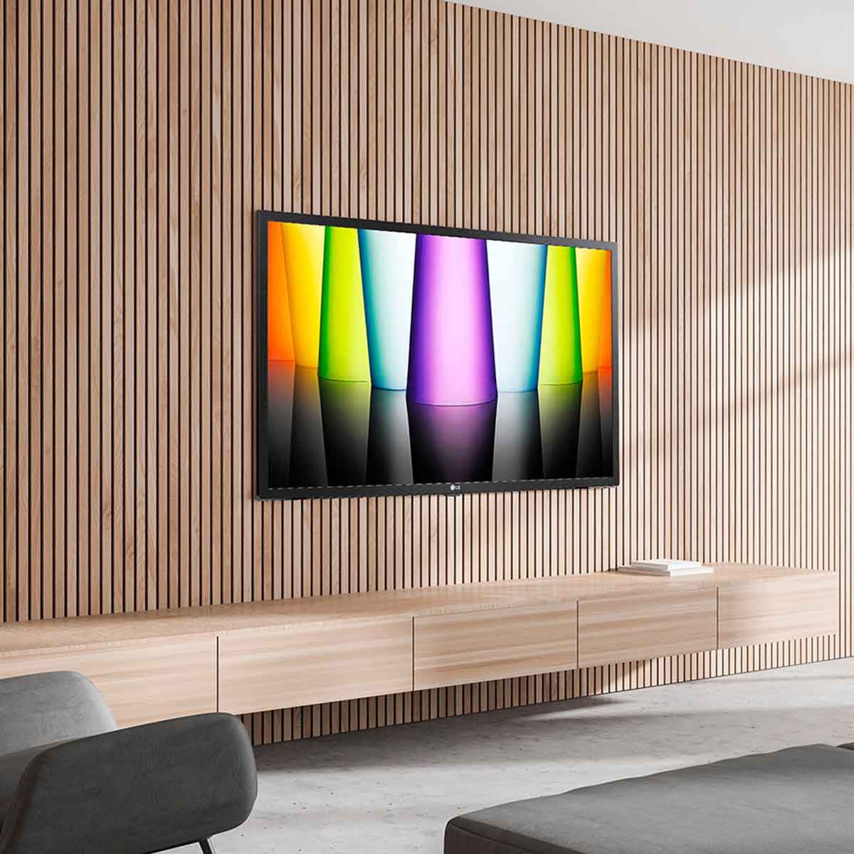 Pantalla AI ThinQ LG 32 Pulgadas Smart TV HD 32LQ630BPSA