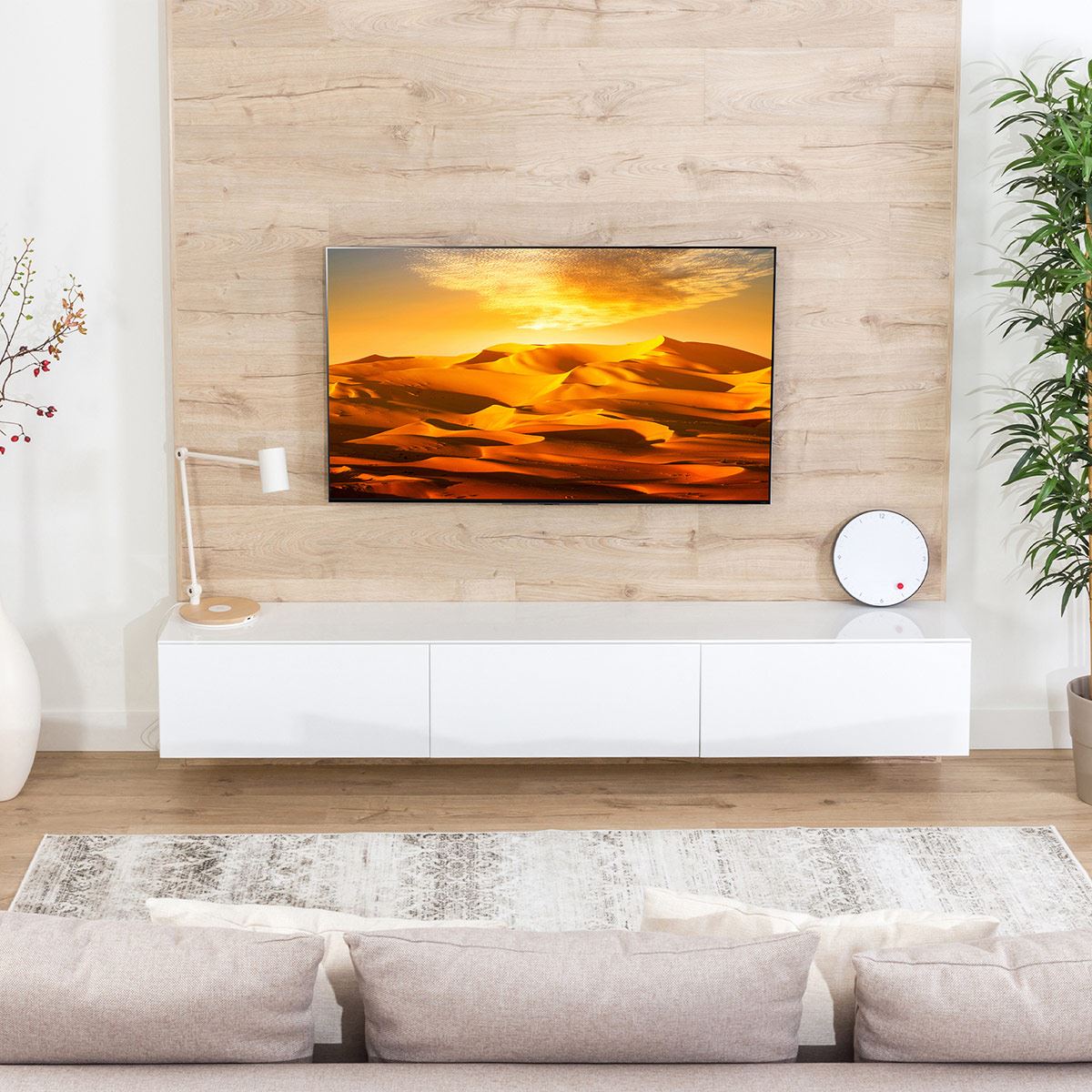 Pantalla LG 75 pulgadas 4K THINQ 75QNED90SQA