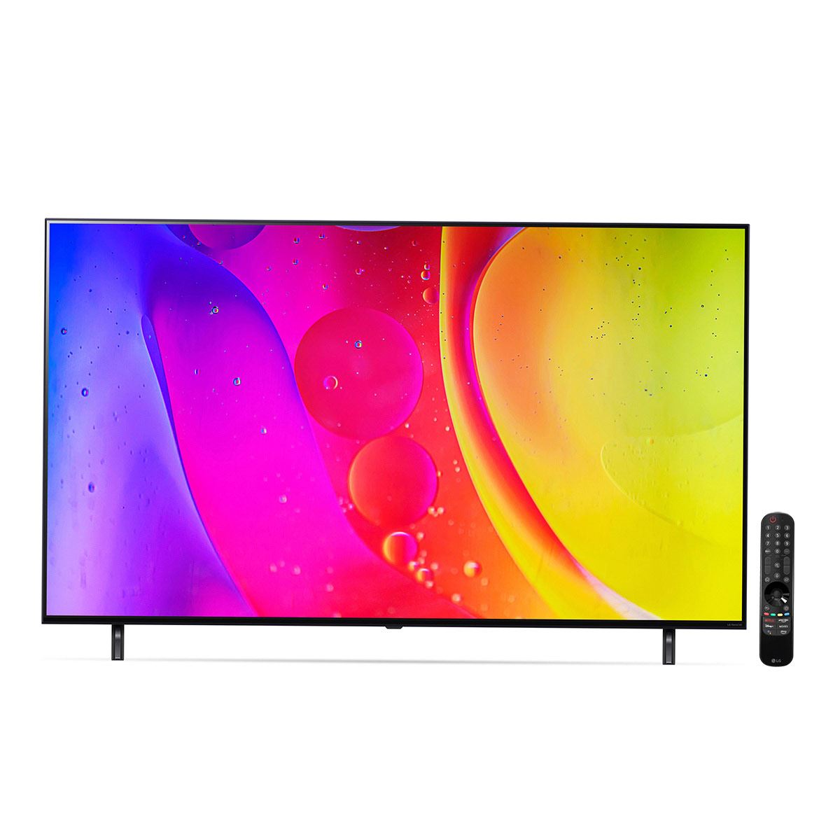 Pantalla LG NanoCell TV 75 Pulgadas 4K SMART TV con ThinQ AI 75NANO80SQA