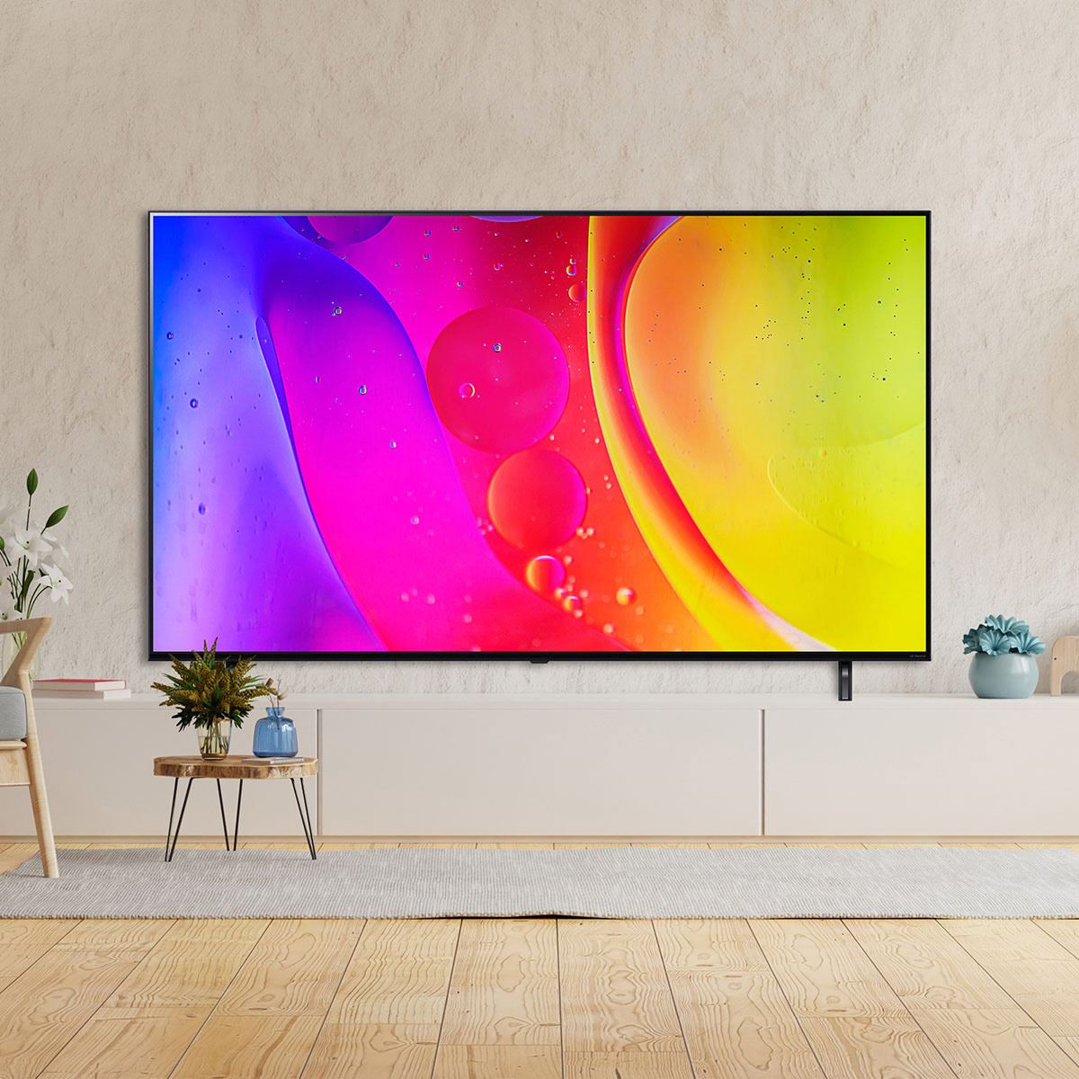 Pantalla LG NanoCell TV 75 Pulgadas 4K SMART TV con ThinQ AI 75NANO80SQA